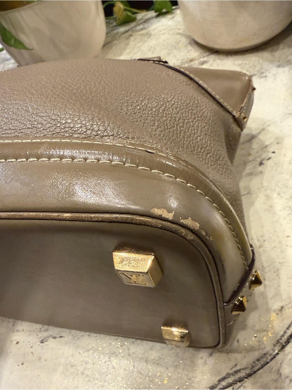 LOUIS VUITTON Suhali Leather Lockit PM Bag - Picture 9 of 14